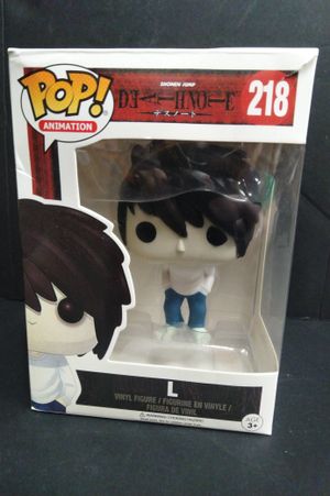 Funko POP Anime Death Note L Action Figure image number 0