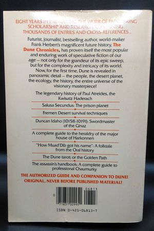 The Dune Encyclopedia: The Complete, Authorized Guide and Companion to Frank Herbert's Masterpiece of the Imagination image number 2