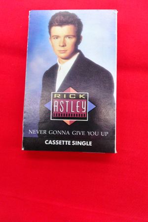 Never Gonna Give You Up cassette single image number 0