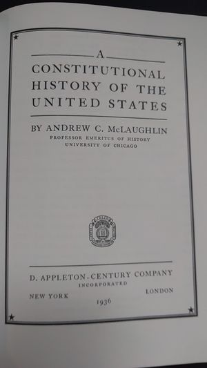 A Constitutional History of the United States image number 1
