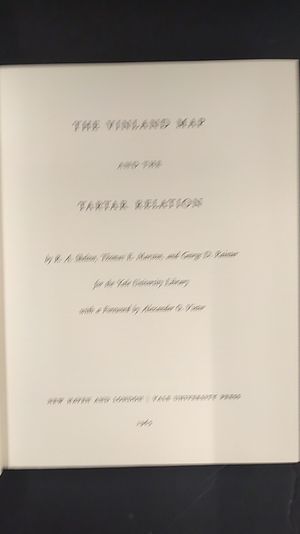 The Vinland Map and the Tartar Relation image number 1