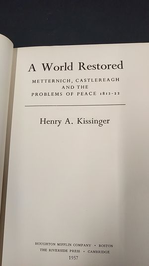 A World Restored image number 1
