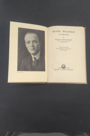 Hugh Walpole an Appreciation image number 1