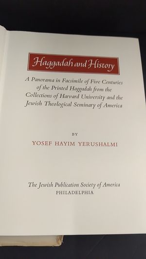 Haggadah and History image number 1