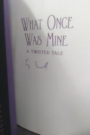 What Once Was Mine - Signed / Autographed Copy image number 1