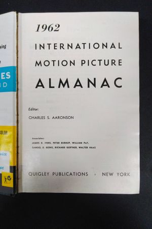 1962 International Motion Picture Almanac image number 1