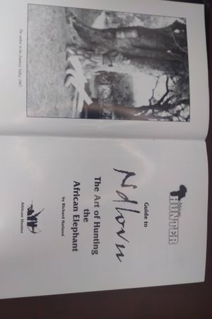 African Hunter Guide to Ndlovu - The Art Of Hunting The African Elephant image number 2