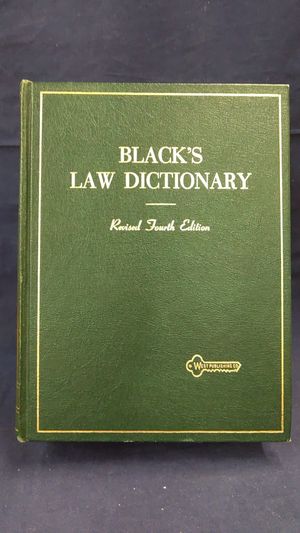 Black's Law Dictionary image number 0