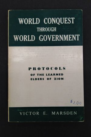 World Conquest Through World Government  image number 0