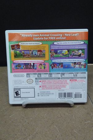 Nintendo Selects: Animal Crossing: New Leaf Welcome amiibo (No Card) - Nintendo 3DS image number 1