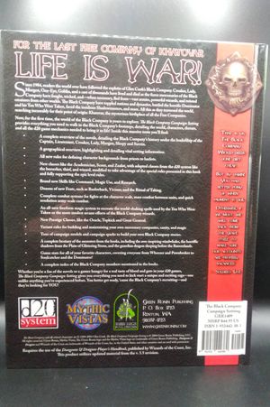 The Black Company Campaign Setting image number 2