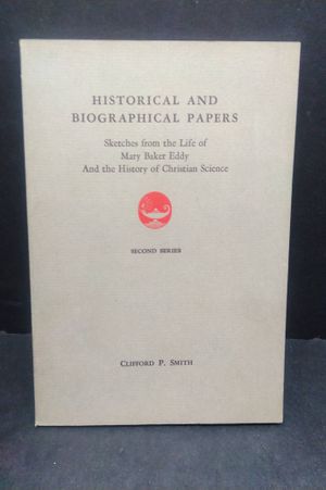 Historical and Biographical Papers Second Series image number 0