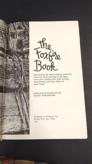 The Foxfire Book image number 1
