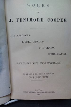 Works of J. Fenimore Cooper Volume 10 image number 0