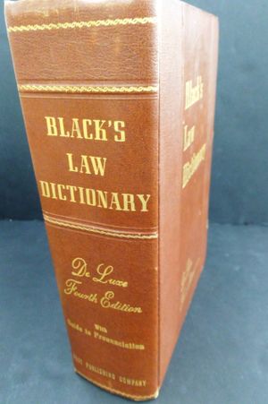 Black's Law Dictionary image number 0