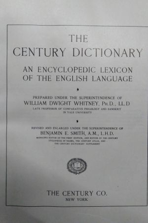 The Century Dictionary and Cyclopedia image number 2