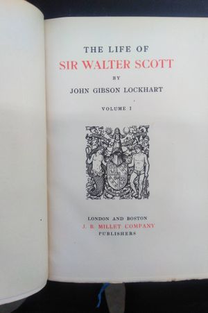 Lockhart's the Life of Sir Walter Scott image number 1