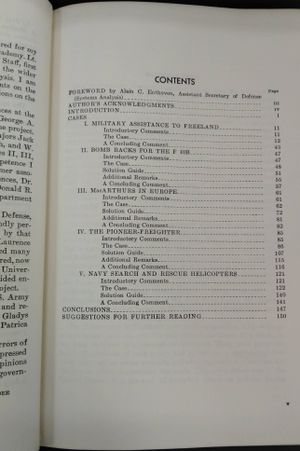 Case Studies in Military Systems Analysis image number 2