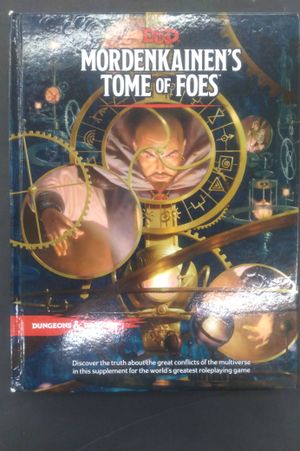 D&D MORDENKAINEN'S TOME OF FOES (D&D Accessory) | 9780786966240