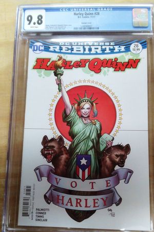 Harley Quinn #28 variant CGC 9.9 image number 0