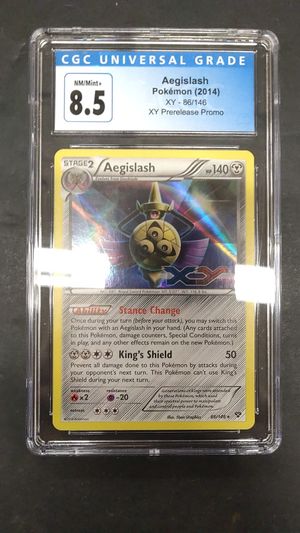 Aegislash #86/146 XY Prerelease Promo 8.5 CGC image number 0
