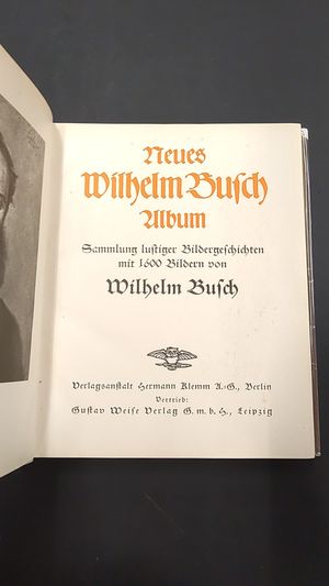 Neues Wilhelm Busch Album image number 0