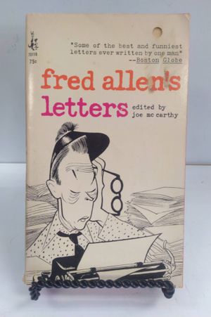 Fred Allen's Letters image number 0