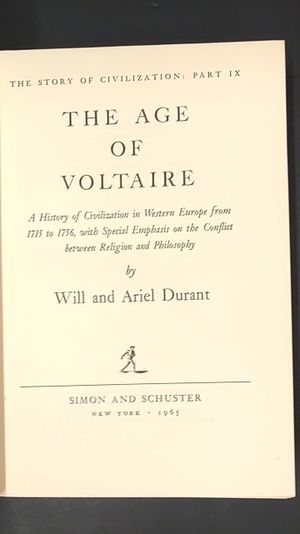 The Age of Voltaire (The Story Of Civilization: Part IX) image number 1