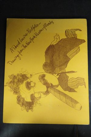 A DAVID LEVINE PORTFOLIO DRAWINGS FROM THE NEW YORK REVIEW OF BOOKS image number 0