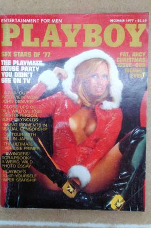 Playboy Magazine December 1977 image number 0