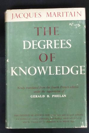 The Degrees of Knowledge or Distinguish to Unite image number 0