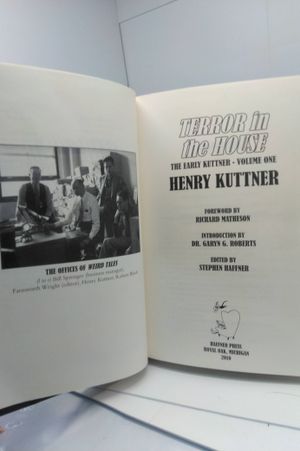 Terror in the House: The Early Kuttner, Volume One image number 1