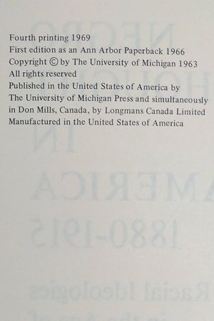 Negro Thought in America 1880 - 1915 image number 2