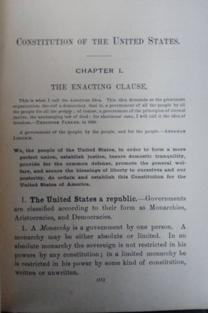 Civil Government of the United States image number 1