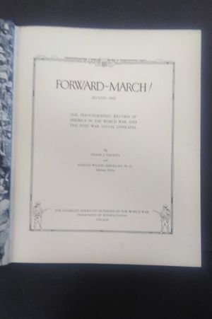 Forward-March! Section One: The Photographic Record Of America In The World War And The Post War Social Upheaval image number 2