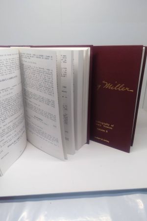 Henry Miller: A Bibliography of Primary Sources  image number 1