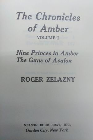The Chronicles of Amber, Volume 1 (BCE) image number 1