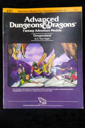 Dungeonland (Advanced Dungeons & Dragons Module EX1) image number 0