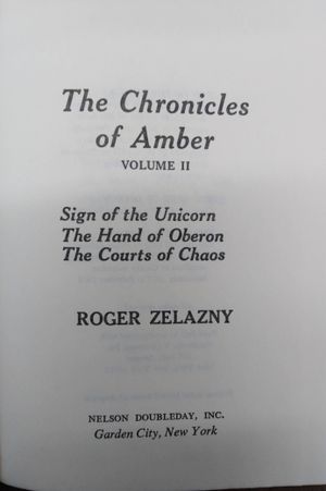 The Chronicles of Amber, Vol. 2 (BCE) image number 1