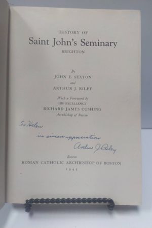 History of Saint John's Seminary, Brighton image number 2