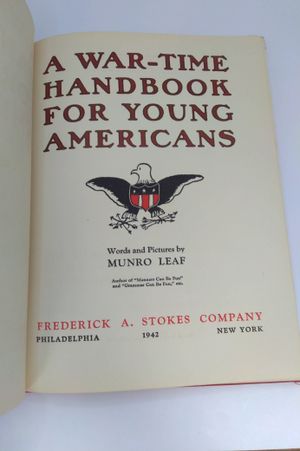 A War-Time Handbook for Young Americans image number 1