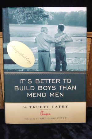 It's Better To Build Boys Than Mend Men image number 0