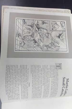 Dr Martin Luther Small Catechism 450th Anniversary Remembrance Booklet image number 1