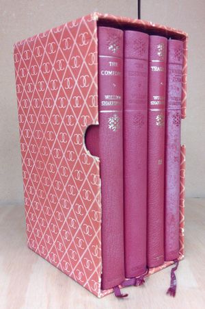 William Shakespeare Complete Works: 4 Volume Collins Tudor Set image number 0