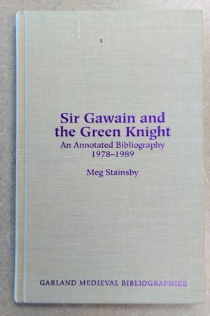 Sir Gawain & the Green Knight: A Secondary Bibliography, 1978-1989 image number 0