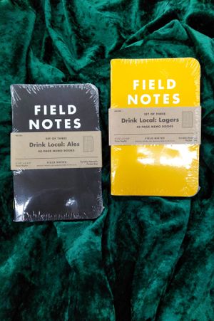 Field Notes Drink Local Grid Memo Book Set (FNC-20a & FNC-20b) image number 0