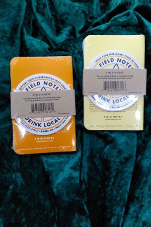 Field Notes Drink Local Grid Memo Book Set (FNC-20a & FNC-20b) image number 2