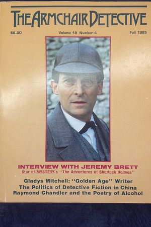 The Armchair Detective Magazine image number 0