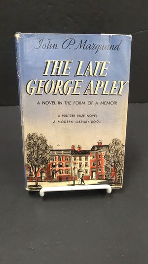 John Marquand THE LATE GEORGE APLEY Modern Library c 1940 image number 0