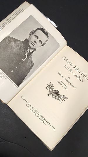 Colonel John Pelham Lee's "Boy Artillerist" image number 1
